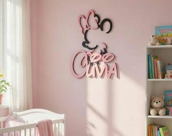 Personalized Disney Inspired Decor, Wall Art, Custom Gift, Room Decoration