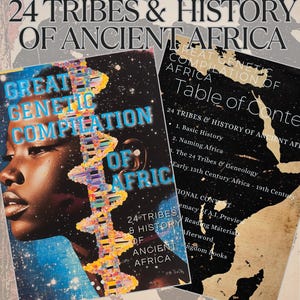 24 Tribù e Storia dell&#39;Africa EBook Libro Digitale Completo Storia Tribale Africana Antropologia eBook Lettura Evoluzione Culturale Ascendenza Africana