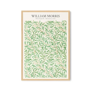 William Morris Print - Willow Bough 1887 Print - William Morris Wall Art, William Morris Poster - Willow Bough Poster - Vintage Wall Art