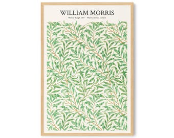 Impresión de William Morris - Impresión de Willow Bough 1887 - Arte mural de William Morris, póster de William Morris - Póster de Willow Bough - Arte mural vintage