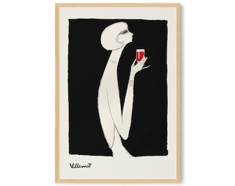 Impressão Campari Rouge 1977 - Impressão de anúncio Campari - Arte de parede Campari Soda, pôster Campari Soda - pôster de anúncio Campari - Arte de parede vintage