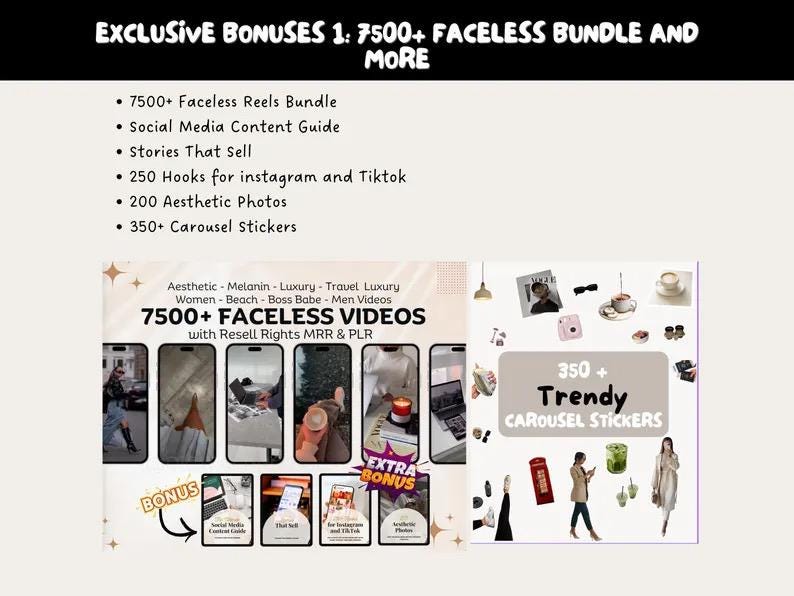 320+ Viral Aesthetic Carousel Templates for Instagram & Tiktok | DFY ...