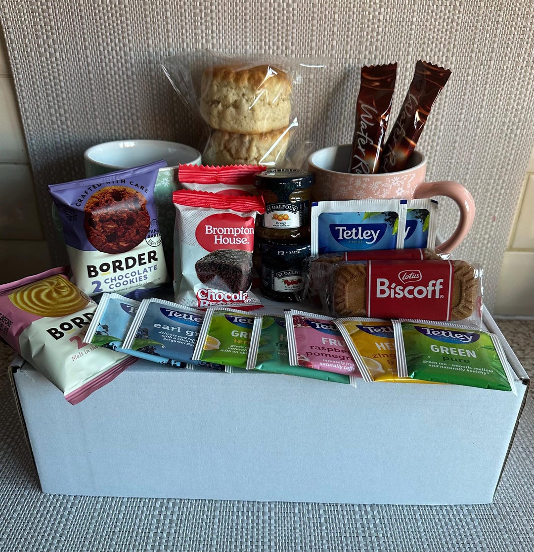 Afternoon Tea Hamper Birthday Thank You Celebration Anniversary Tea ...