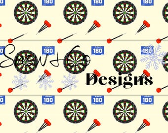 Naadloos dartpatroon