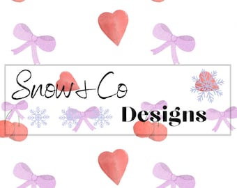 Seemless cute heart and bow print