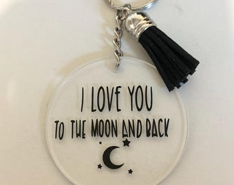 Llavero "To the Moon and Back"