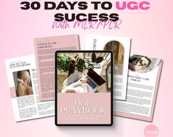 Ultimate 30 Days to UGC Success eBook with PLR & MRR with Master Resell Rights and Private Label Rights