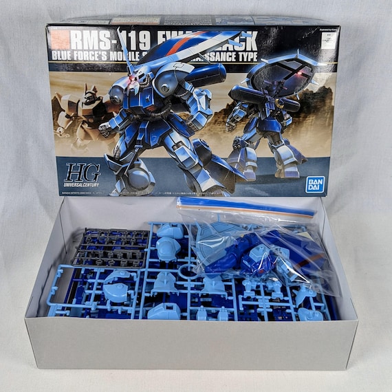 EWAC Zack Gundam Model Kit, HGUC 1/144 Scale, Bandai Japan Import