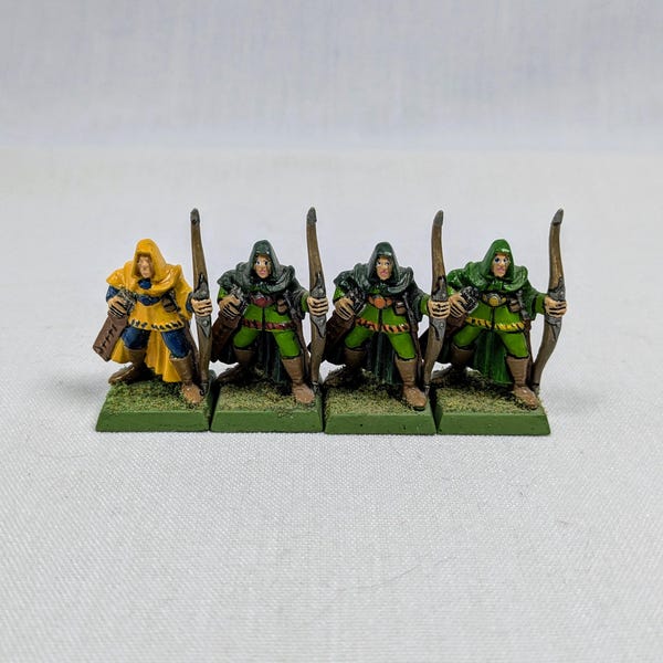 Arcieri Elfi Silvani, Arcieri, Warhammer Fantasy, Elfi del Vecchio Mondo, Miniature Elfiche, Lotto dell'Esercito, Mordheim, Age of Sigmar, Gioco da Tavolo, Games Workshop, Plastica