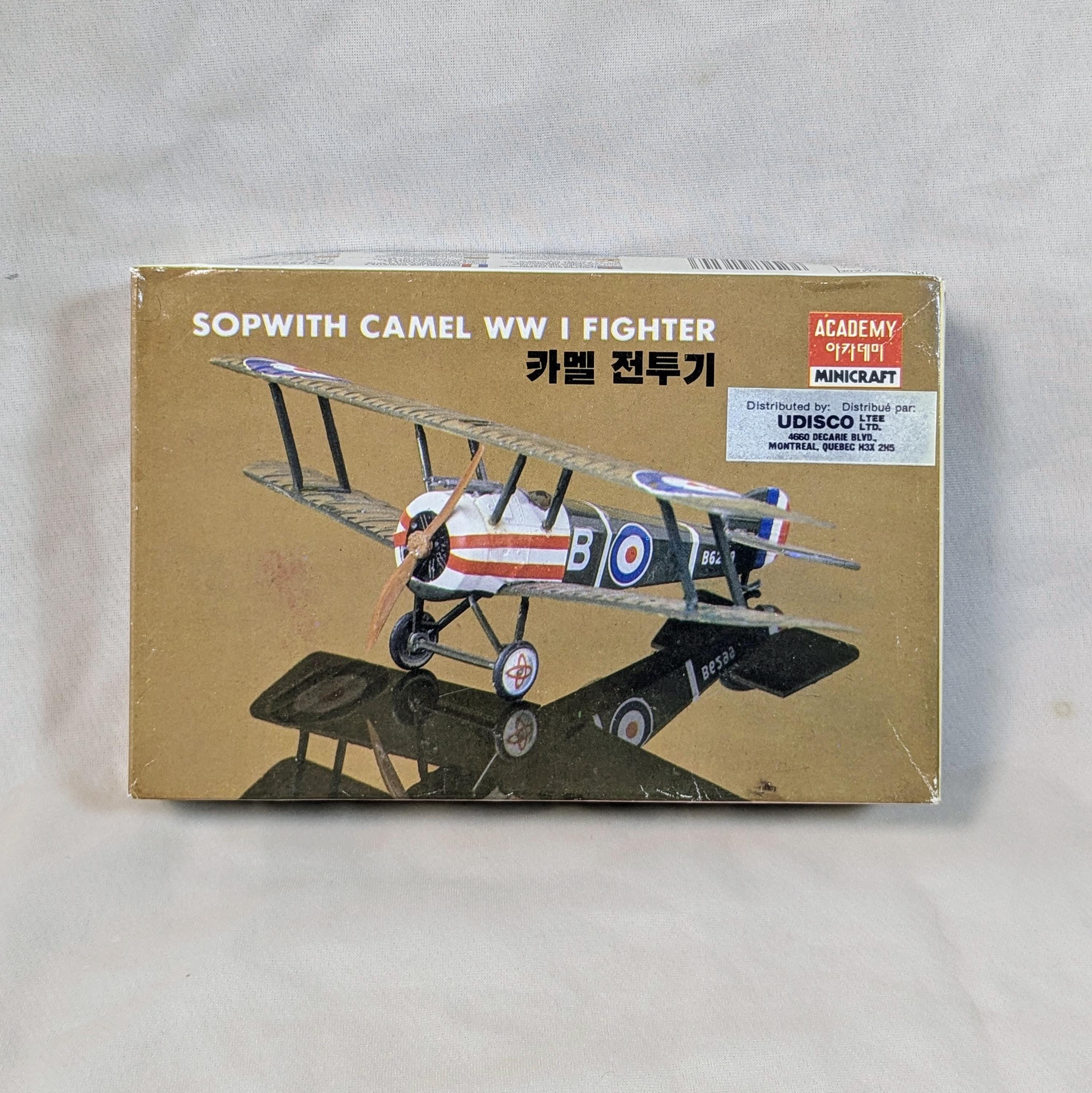Vintage Sopwith Camel Model Kit, 1/72 Academy Mini Craft - Etsy