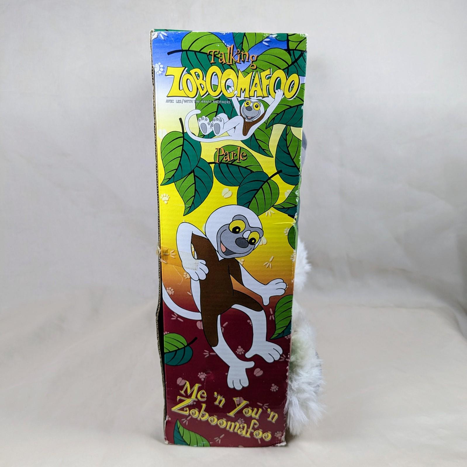 Sealed Zoboomafoo PBS Plush Zoboo Stuffed Lemur Vintage Kids Toy