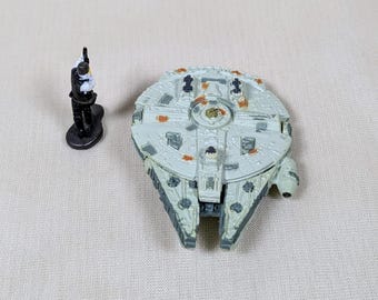 Micro Machines Han Solo & Millenium Falcon Special Collectors Star