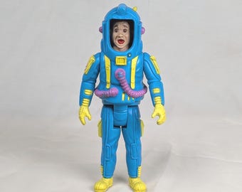 Super Fright RAY Stantz Real Ghostbusters Screaming Heroes Kenner Action Figure 1980s 1990s Miniature