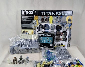 K'NEX Titanfall Angel City Escape Building 95% COMPLETE Board Game