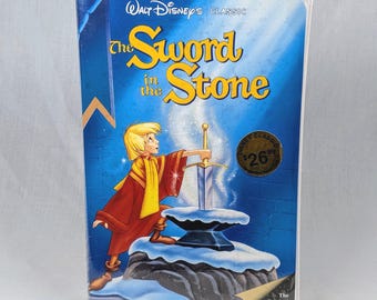 Sealed Disney Black Diamond: Sword in the Stone VHS Tape