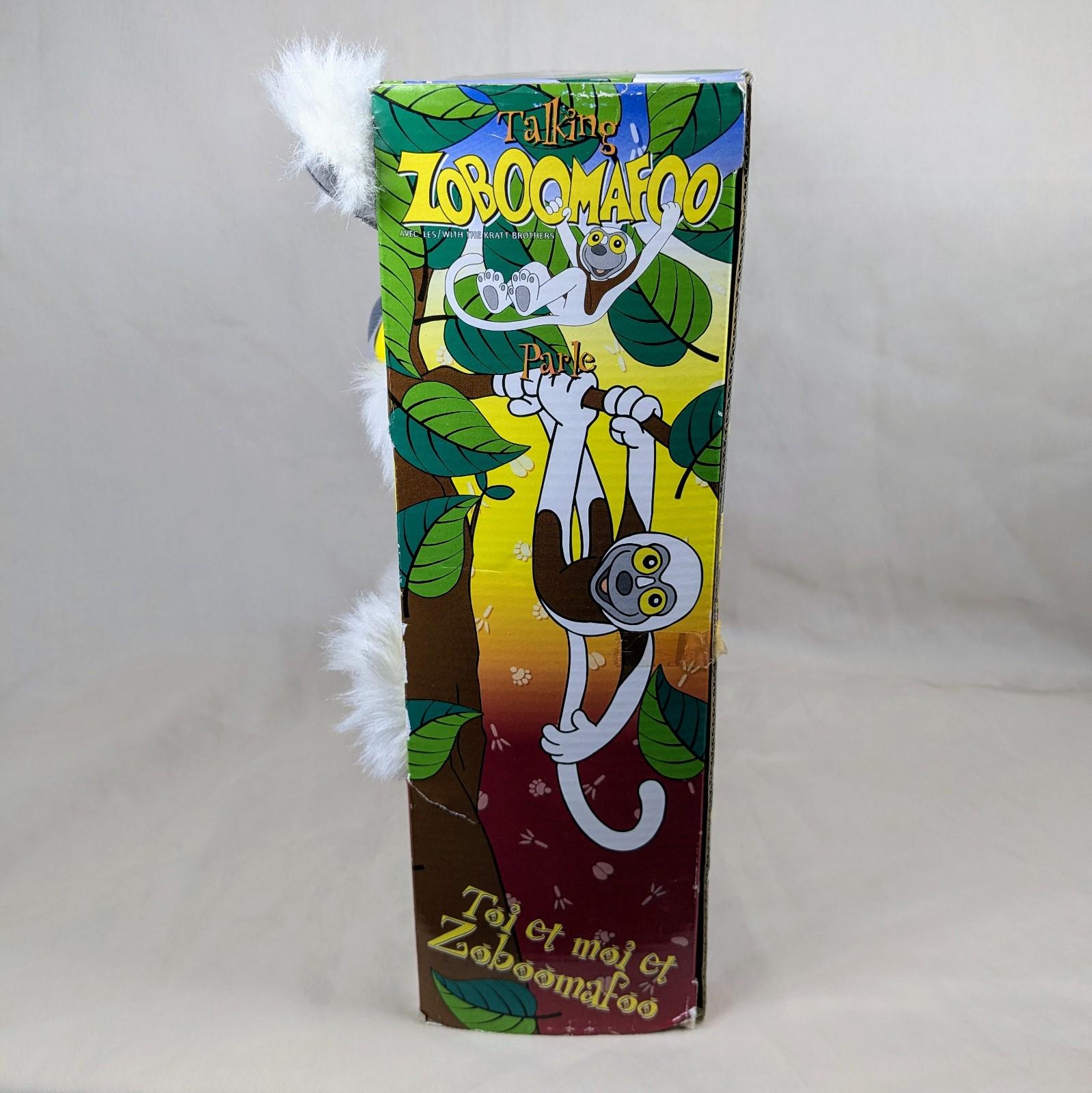 Sealed Zoboomafoo PBS Plush Zoboo Stuffed Lemur Vintage Kids Toy