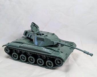 Large US Army Plastic M26 Pershing Tank Sold in Canada WW2 Board Games Terrain Miniature WWII Military Action Figure Lot Battlefront