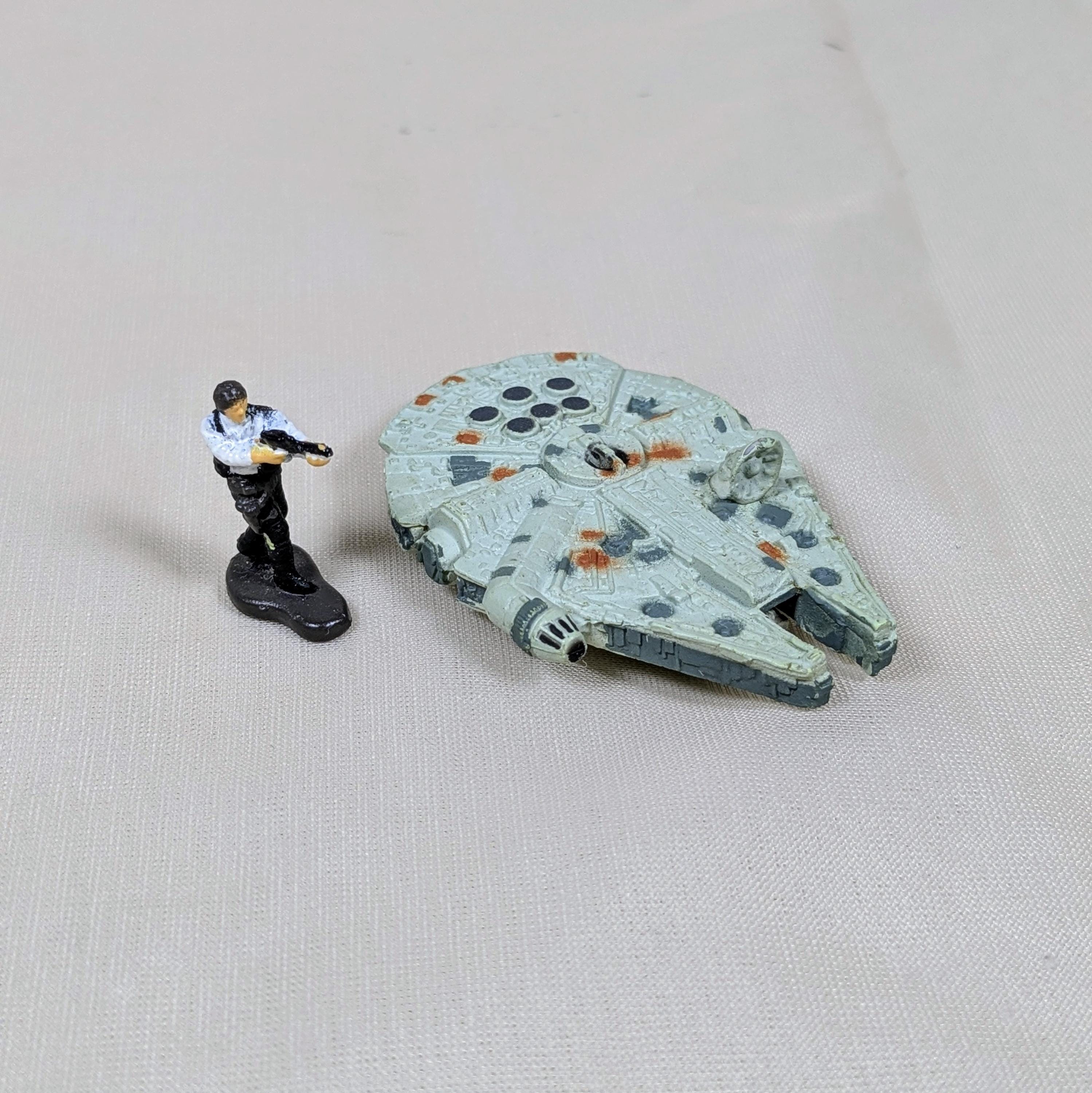 Micro Machines Han Solo & Millenium Falcon Special Collectors Star