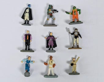 Micro Machines Star Wars Imperial Rebel & Other Characters - Scegli il tuo - Miniature Action Figure Hot Wheels Galoob Giocattoli militari
