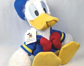 Donald Duck Sailor Plush w/ Tags 17" Disney World Plush Kids Children's Baby Toy Stuffed Educational Toy 200s Disneyland Walt Disney Park