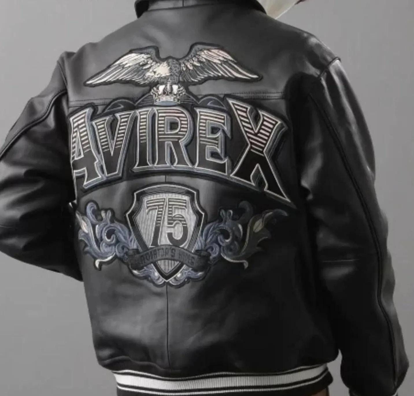 希少 avirex レザージャケット vintage Yahoo!オークション - 超希少【ヴィンテージ 】AVIREX