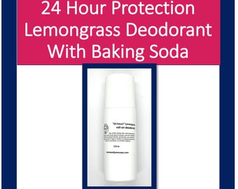Lemongrass or Old Spice Roll-on Deodorant "24 Hours" protection