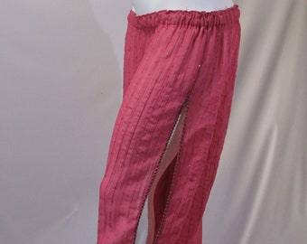 inlzdz Women's Glitter Sequins Harem Pants Casual Baggy Trousers Hippie Hip Hop Dance Costume 