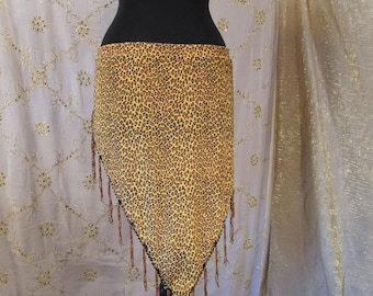 Belly Dance Costume, Brown Hip Belt, Ren Faire Accessories, Ren Faire Outfit, Belly Dance Hip Scarf, Renaissance Costume, Festival Outfit