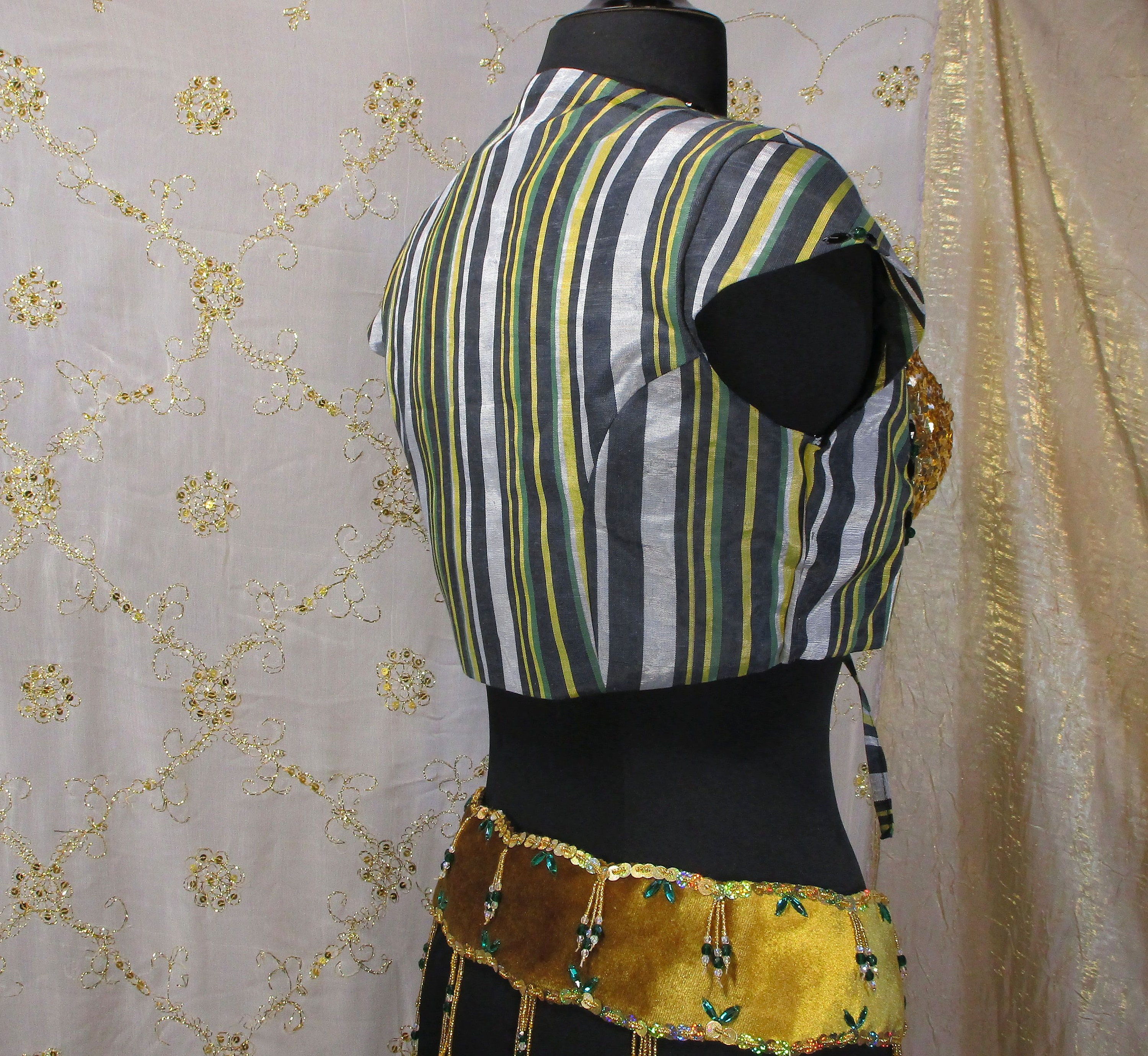 Renaissance Clothes, Belly Dance Vest, Belly Dance Costume, Gypsy