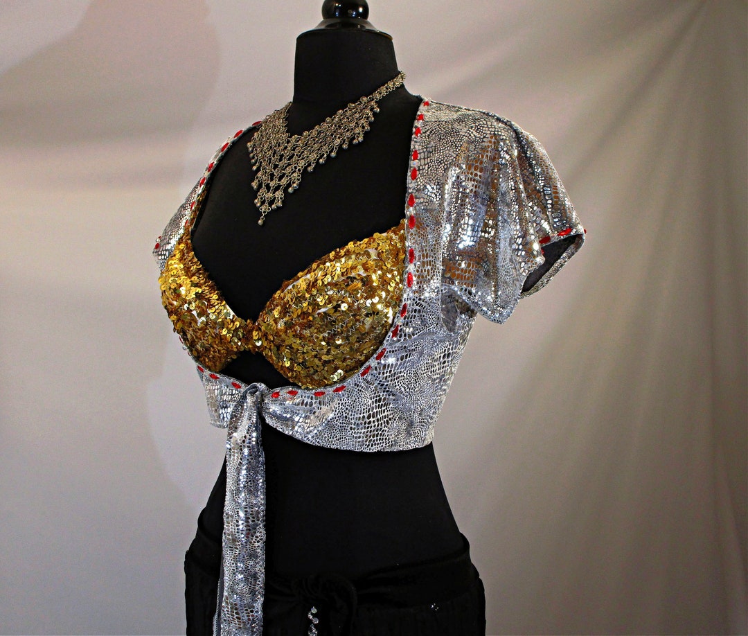 Belly Dance Top, Ren Faire Clothing, Renaissance Fair, Turkish Vest