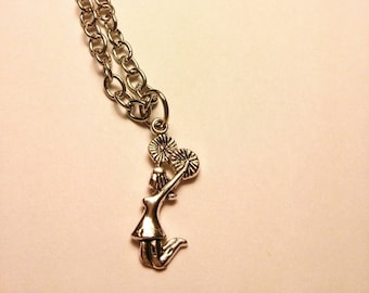 TEAMER Collana con ciondolo a forma di cheerleader, gioiello da donna