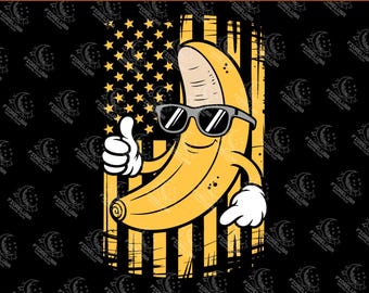 Cool Banana With Sunglasses PNG Clipart-fun & Edgy Cartoon