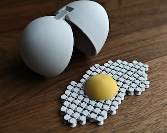 Huevo de juguete para imprimir en 3D (archivo STL), archivo para impresora 3D, archivo STL Flezi, archivo para impresora 3D, STL, modelo 3D, descarga instantánea