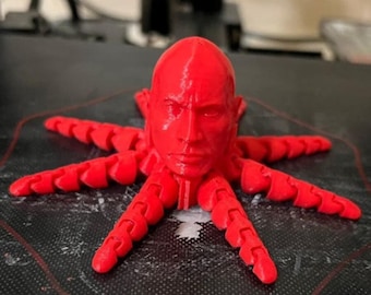 Archivo STL para impresión 3D de Rocktopus, archivo para impresora 3D, archivo para impresoras 3D, STL, modelo 3D, descarga instantánea