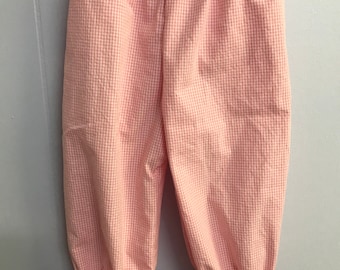girls gingham bubble pants