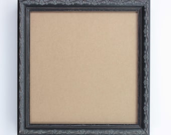Ebony Vintage Style Frame – To fit 255mm x 243mm (With glass)