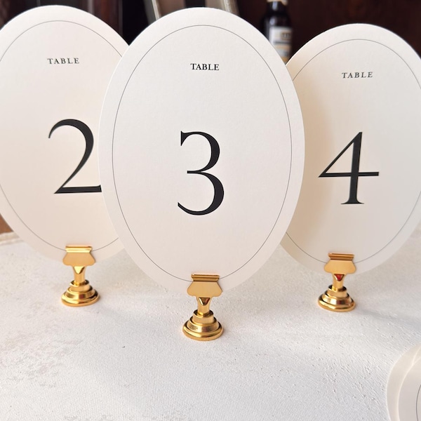 Table Numbers - Etsy
