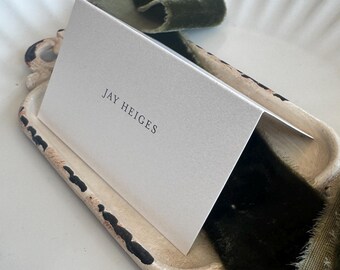 Printed Name Cards | Escort Cards | Tented PlaceCards |  Style 312