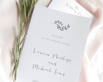 Wedding Programs | Ceremony Programs  |  wedding programs  |  ceremony program  |  programs -  Style Programs |  SET OF 10