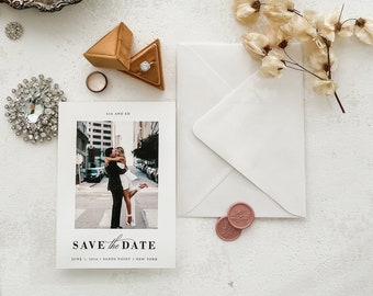 Save the Date - Wedding Save the Date Engagement Invitation Wedding Papers Style 21