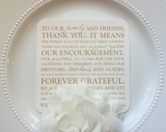 Wedding  Thank You Card | Wedding Thank You Card | Thank You Card | Thank You  - Style 23