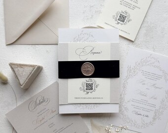 Elegant Wedding Invitations | Style 312