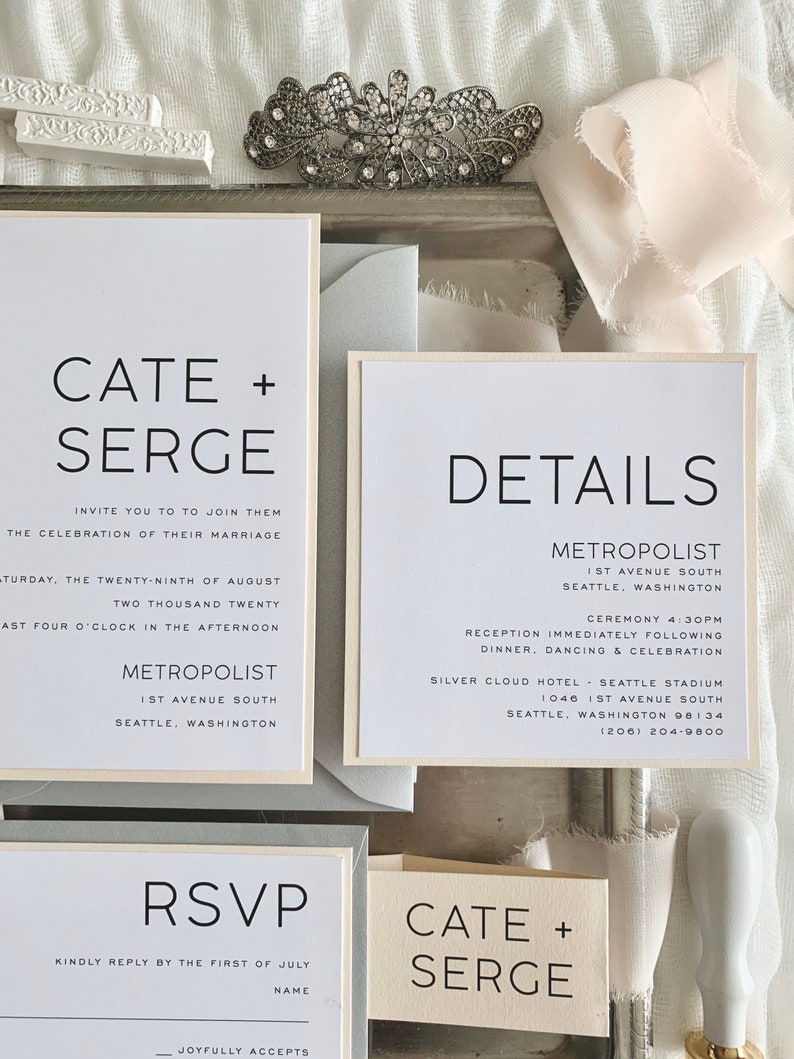 Wedding Invitations Wedding Invites Invitation Set Style 237 Wedding Invitations