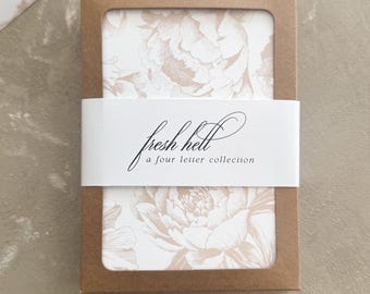 Quirky and Fun  - Fresh Hell, Rated R - Stationery Notecard Gift Set