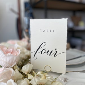 Wedding Table Number Holders: Gold Finish - Holds 5x7 Cards image 6