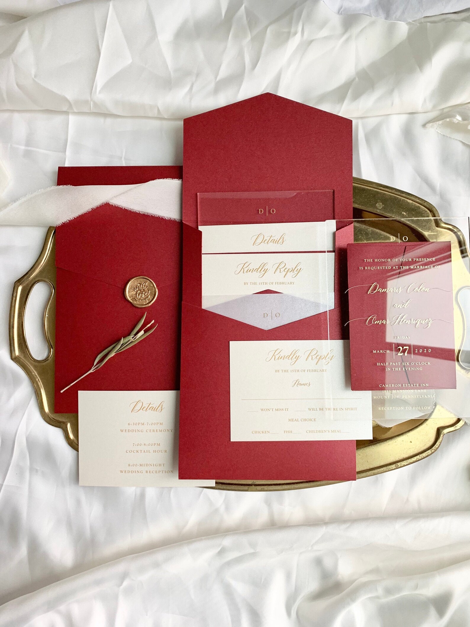 Acrylic Invitations Acrylic Invites Clear Invitations Etsy