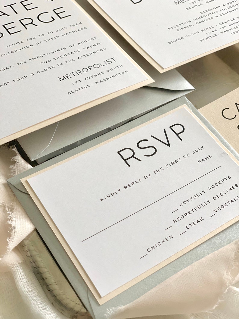 Wedding Invitations Wedding Invites Invitation Set Style 237 Wedding Invitations