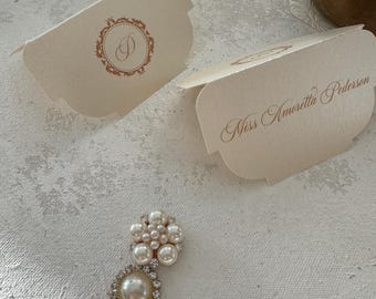 Printed Place Cards | Name Card Name escort cards - Style 106_Sicily