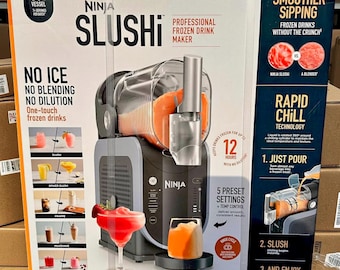 Ninja SLUSHi Frozen Drink Studio 5-in-1 RapidChill Beverage Maker for Slushies