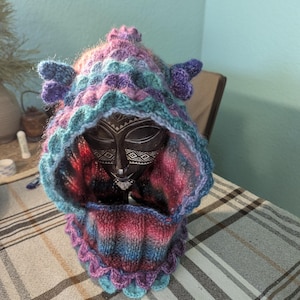Physical item - Creative colorful dragon hat